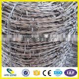 Double Strands With Four Barbs Reversed Twist With BWG10X12 Gauge Barbed Wire Fence thumbnail-6