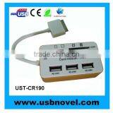 usb hub with card reader for iPad