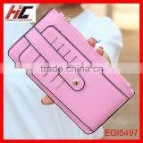 Korea Fashion Love Heart Card Holder Engraved Leather Wallet thumbnail-1