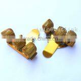 Office Pen Holder Pocket Clip TREBLE Sky Yellow Golden Color thumbnail-1