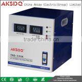 Wholesale AVR Single phase 5KVA 220V 110V Servo Motor Automatic Voltage Stabalizer Regulator Made in China Zhejiang