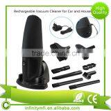 12V 80W Dry Cordless Vacuum Hand Held Cordless Car / Household Vacuum Cleaner