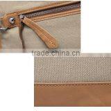 Fabric Jute and Leather Bags Shoulder Bags Handbags for Japan thumbnail-4