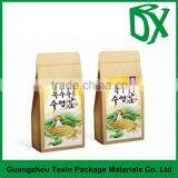 New Products Laminated Material White Kraft Paper Bag for Food thumbnail-5