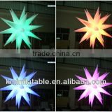 LED light inflatable star decoration inflatable star