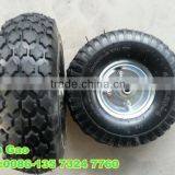 4.10/ 3.50-4high Quality Barrow Wheel With Steel Rim and Hub thumbnail-1
