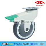 Made in china good quality pu material caster