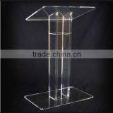 I-shaped Customized Clear Acrylic Podiums and Pulpits