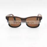 Unisex Layered Natural Wood Sunglasses Fashion Design thumbnail-2