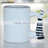 Lovely 11oz Sublimation Animal Mug With Horse Handle thumbnail-4