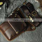 Best Quality Handmade Mens Bag Genuine Leather Waist Bag for Sports thumbnail-6