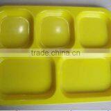 Melamine Nordic Ware Party Divided 5 Compartment Dinner Meal Plate Tray thumbnail-1