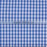 James Ready Fashion Gingham Check Blue Dobby Regular Soft Shirting Fabrics thumbnail-2