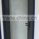 Durable 1.4mm Profile Grey Aluminium Casement Door thumbnail-1