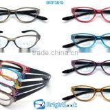 Cat Eye Plastic Reading Glasses With Long Temple/arms thumbnail-1