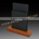 Hot Sale in European Customized Wood Chalkboard /bar Menu Wooden Clipboard