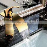 Antique Style Deck Mounted Brass Basin Tap Antique Brass Water Basin Tap Type thumbnail-2