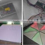 Outdoor Portable 50x50cm DMX Waterproof Lighted Interactive Stage Led Starlit Dance Floor for Disco /club/Wedding thumbnail-4