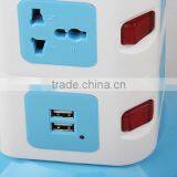 Wholesale Multi Rotatable Usb Power Charge Socket eu Plug Tabletop Socket With Usb Power Charger Outlet thumbnail-4
