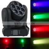 4 IN1 RGBW 7x12W LED Beam & Wash Lamp Moving Head Light DJ Show Stage Lighting thumbnail-1