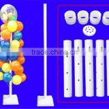 Customized Detachable White Metal Upright Balloon Stand Pole thumbnail-2