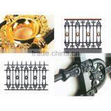 Garden Decoration Color Painted Garden Metal Aluminum Slat Fence Panels thumbnail-5