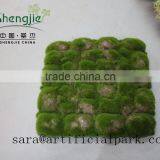 Artificial Moss Art Circle Decorative Moss Artificial Green Moss thumbnail-5