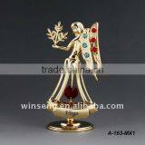 24K Gold Plated Zodiac Virgo Decoration 2014 thumbnail-1