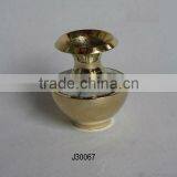 Mother of Pearl Brass Vase in Polish thumbnail-1
