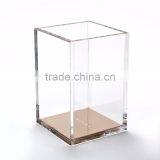 High Quality Custom Clear Transparent Acrylic Makeup Brush Holder thumbnail-3