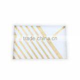 Black Skull White Lacquer Tray thumbnail-3