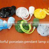 porcelain E14/E27 ceiling pendant lamp/ceramic droplight