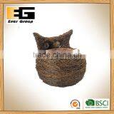 Natural Rattan Bird Shape for Garden Planting/decoration/storage Planter thumbnail-4