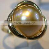 2014 Wedding Designs Pearl Ring Tahitian Pearl Ring thumbnail-1