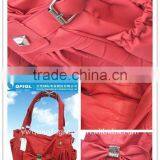 Red Shiny pu Handbags thumbnail-1