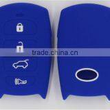 Silicone Remote Car Key Case for Hyundai 4 Buttons thumbnail-1