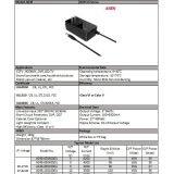 48W AC Adapter With US Plug,GS,CE, UL Approval, VI Efficiency, 24V1A 12V2A 12V1.5A 24V0.8A Power Adapter thumbnail-2