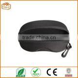 6.30"*3.35"*2.56" Zipper Eye Glasses Sunglasses Hard Case Box Portable Protector Black thumbnail-1