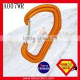 25KN Wire Gate Hammock Aluminum Carabiner For Mountain Climbing thumbnail-1
