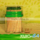 Transparent Plastic Jar Mint Bamboo Toothpicks thumbnail-3