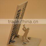 2015 New Design Wooden Book Holder,natural Mdf Decoration thumbnail-1