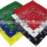 100% Cotton Paisley Bandana Scarf