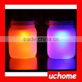 UCHOME Auto Color Change Solar Sun Jar Absorb The Sun Energy Lights Up At Night thumbnail-1