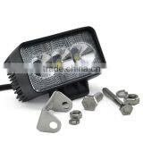 9W 4'' 10-30V Rectangular LED Work Light for Tractor, Car, ATV, Forklift, Mining LED Work Light Lamp thumbnail-2