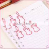 Cute and Lovely Mini Red Guitar Metal Paper Clip
