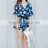 Fashionable Designe Ladies African Print Jumpsuits Womens Jumpsuits Sexy Bodycon thumbnail-2