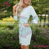 Drop Shipping Fashion Designer One Piece Lady Dress thumbnail-1