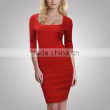 Traditional Style Brand Design New Products Rayon Bandage Dress Shenzhen Factory thumbnail-1