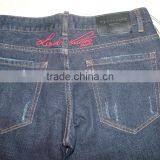 GZY 2017 New Classical Embroidery Patch Style Man's Jeans Pent Damaged Jeans Stock thumbnail-3