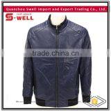 Hot Sale Fashionable Patterns Latest Style Men Warm pu Jacket thumbnail-1